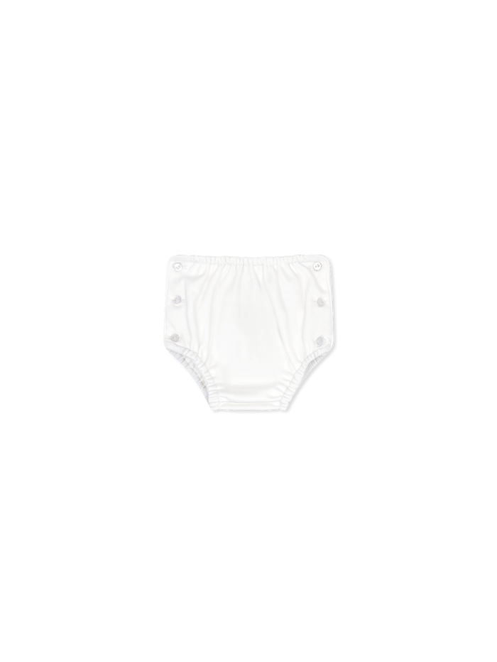 Darling Diaper Cover - Park White