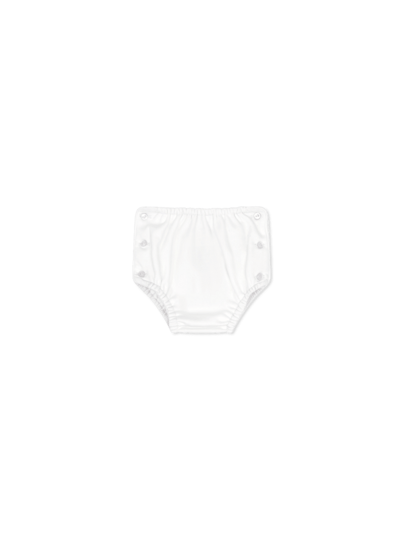 Darling Diaper Cover - Park White - Classic Diaper Covers | Lullaby Set