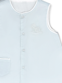 Mason Diaper Set - Blessings Blue, Rocking Horse