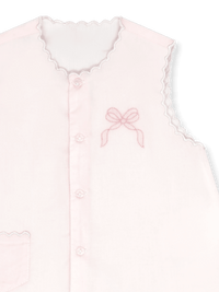 Maria Diaper Set - Blessing Pink, Bow - Classic Sets | Lullaby Set