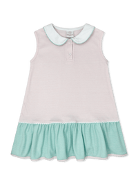 Mary Margaret Dress - Pensacola Pink Ministripe, Midtown Mint Ministripe - Classic Dresses | Lullaby Set