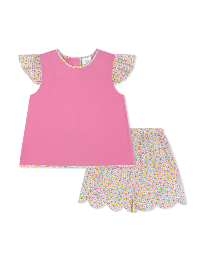 Channing Bloomer | Short Set - Franklin Floral - Classic Sets | Lullaby Set
