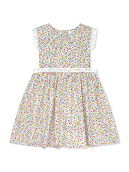 Pinafore Dress - Franklin Floral - Classic Dresses | Lullaby Set