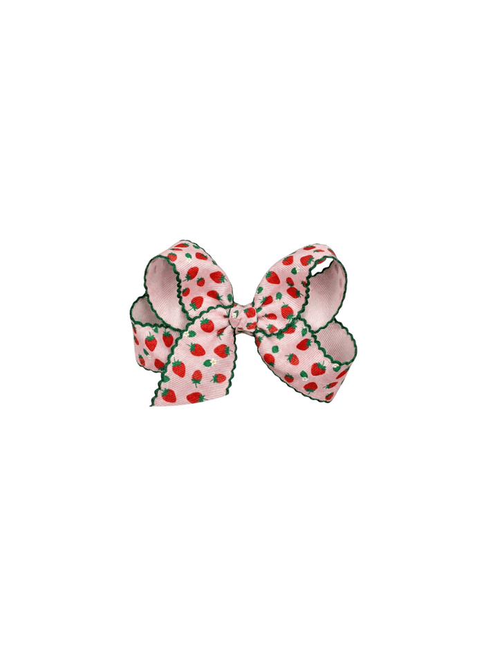 Hallie Hair Bow - Berry Sweet