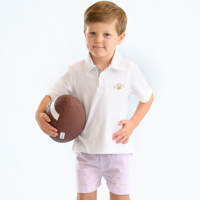 Porter Polo - Legacy White, Football