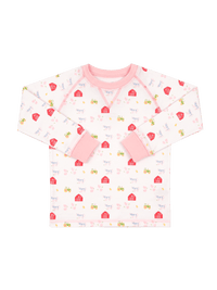 Everett Pullover - Barnyard Tales, Pensacola Pink - Classic Tops | Lullaby Set