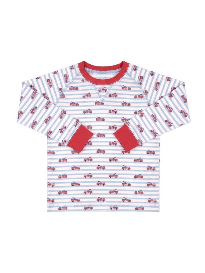 Everett Pullover - Hook and Ladder - Classic Tops | Lullaby Set