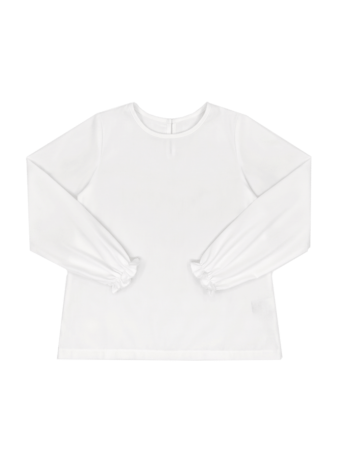 Bella Blouse Long Sleeve - Legacy White - Classic Tops | Lullaby Set
