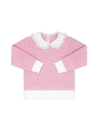 Cassie Coat - Petal Pink Quilted - Classic Coats | Lullaby Set