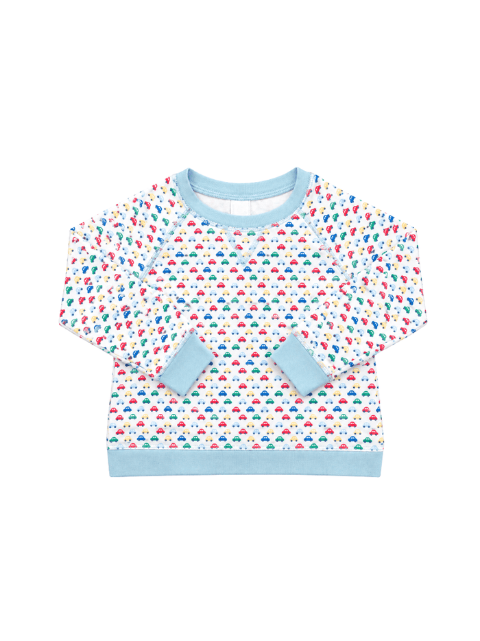 Everett Pullover - Park and Play, Bluffton Blue - Classic Tops | Lullaby Set