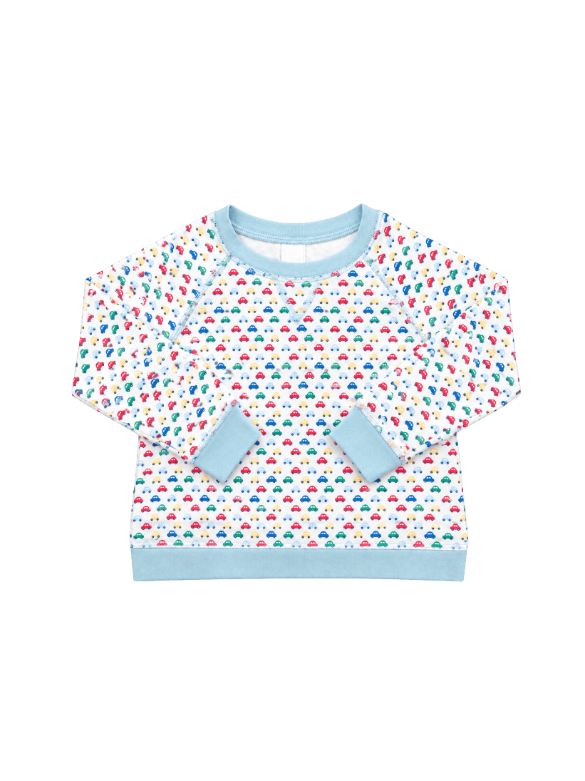Everett Pullover - Park and Play, Bluffton Blue - Classic Tops | Lullaby Set