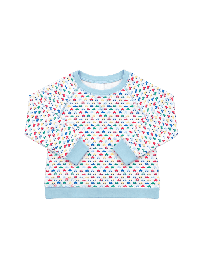Everett Pullover - Park and Play, Bluffton Blue - Classic Tops | Lullaby Set