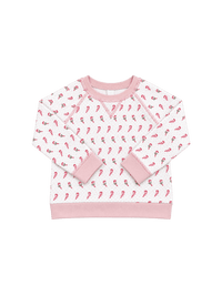 Everett Pullover - Candy Cane Lane, Pensacola Pink - Classic Tops | Lullaby Set