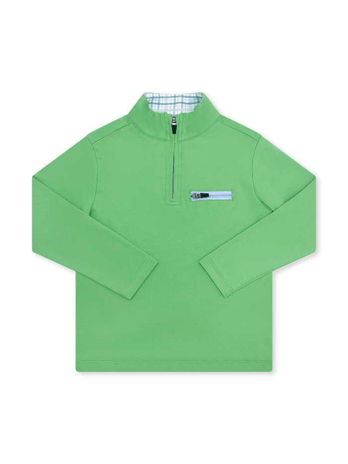 Hudson Half Zip - Griffin Green - Classic Tops | Lullaby Set