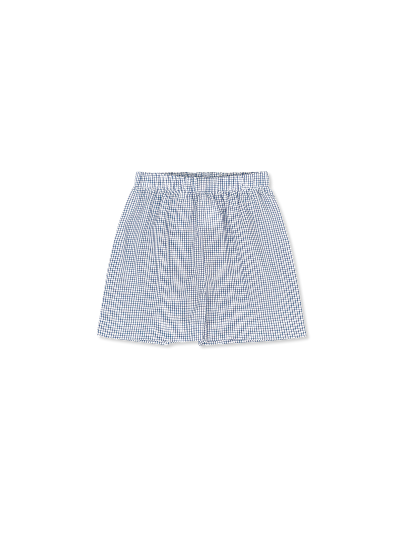 Stewart Short - Newberry Navy Windowpane (SS25)