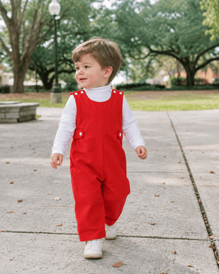 Louisiana Longall - High Point Red Corduroy - Classic Longalls | Lullaby Set